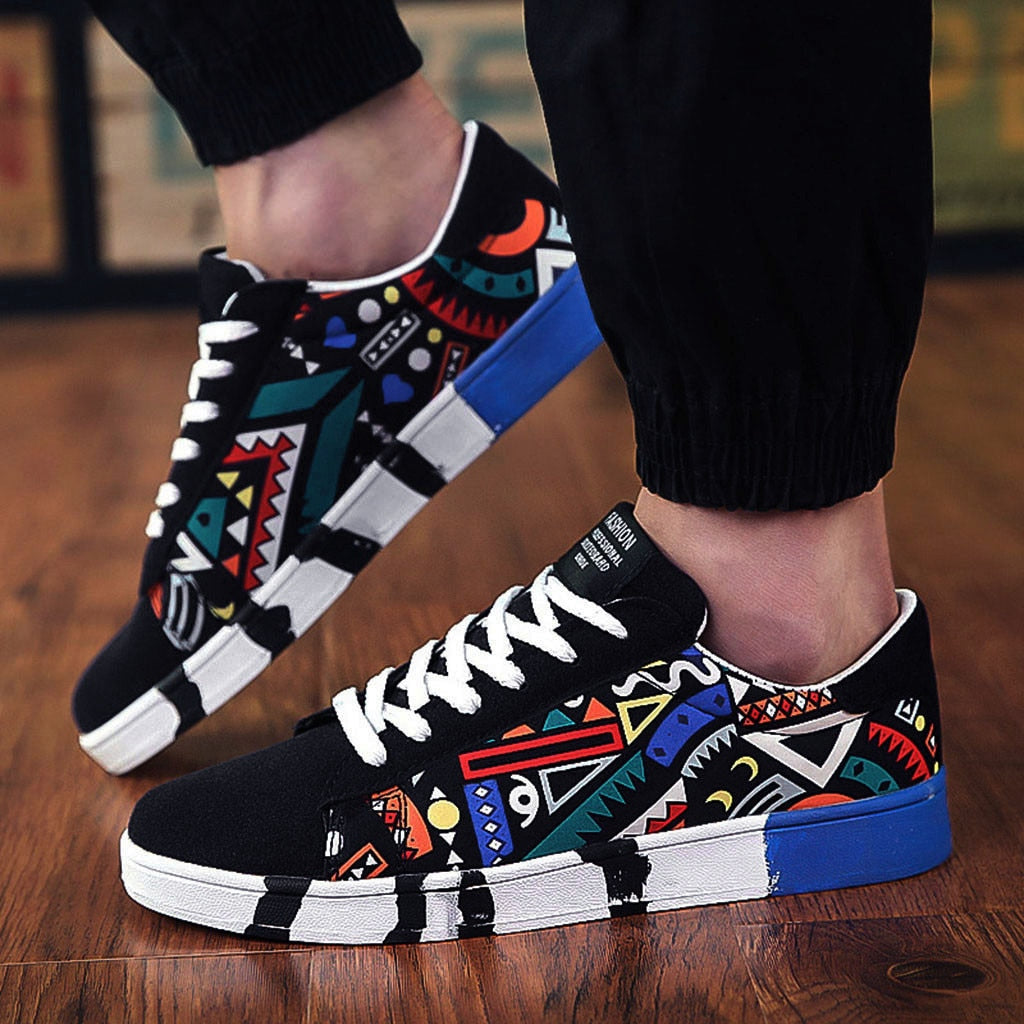 Kleurrijke heren sneakers – modern design en comfort voor dagelijks gebruik