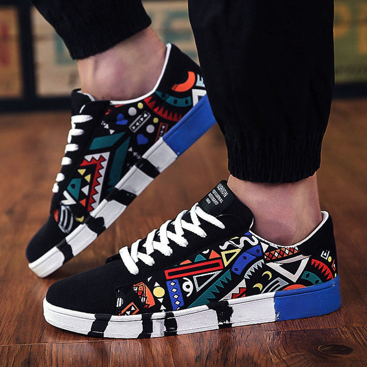 Kleurrijke heren sneakers – modern design en comfort voor dagelijks gebruik