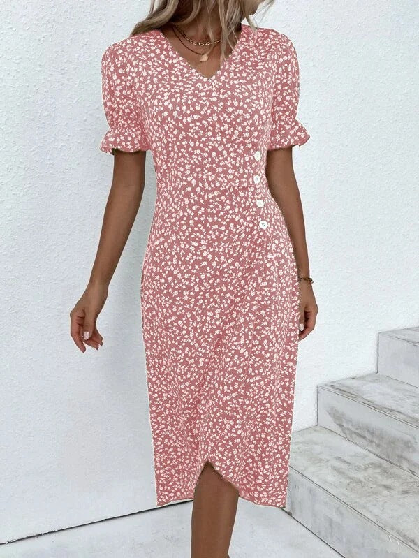 Zomerjurk voor dames met flatterende pasvorm en speelse prints