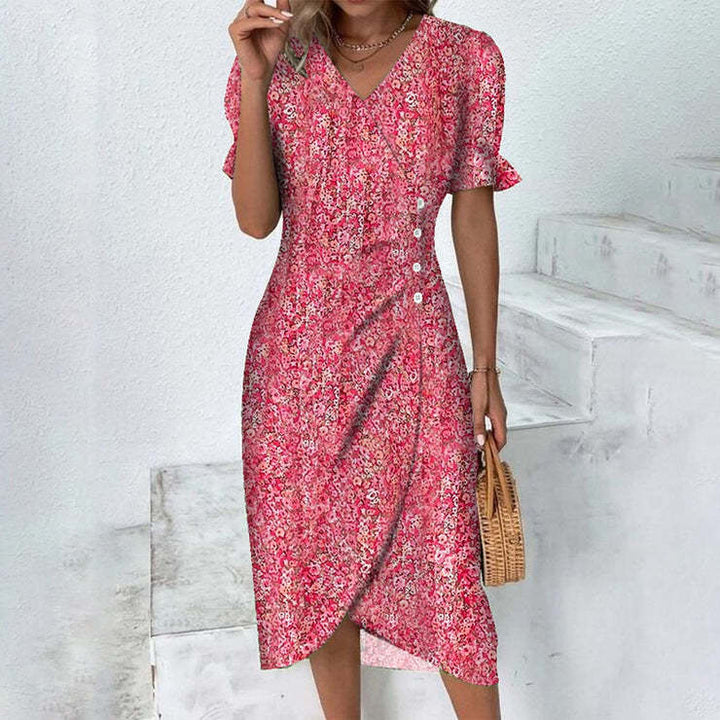 Zomerjurk voor dames met flatterende pasvorm en speelse prints