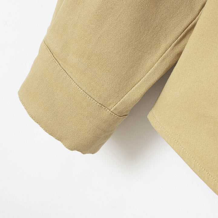 Bastien | Duurzaam ademend katoenen shirt voor heren met functionele borstzakken in utility-stijl
