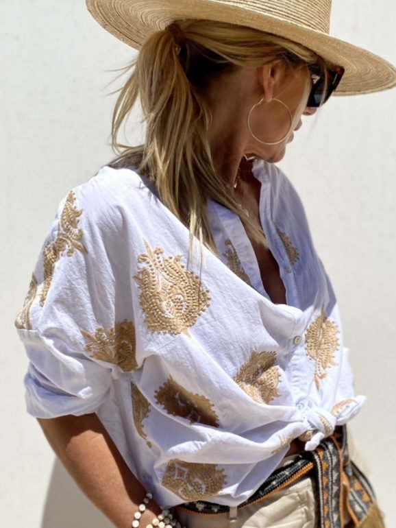 Emilia - Dames Blouse - Trendy en Modieus Design