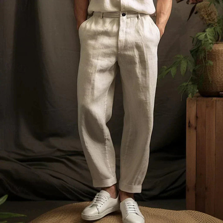 Heren linnenbroek zomer – Luchtig, casual en comfortabel voor warme dagen