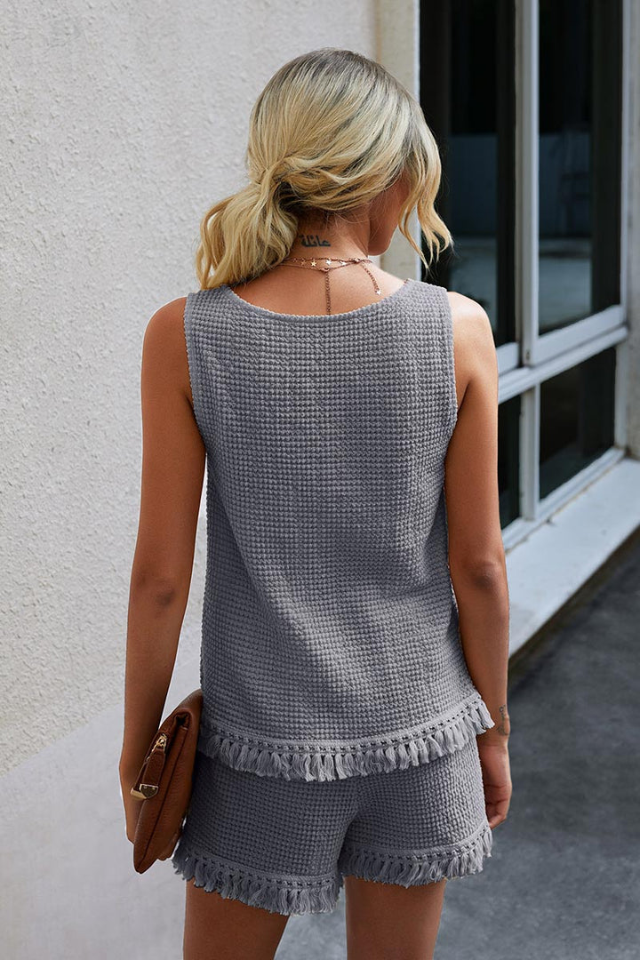 Fleur - Dames Zomerse Set - Casual en Luchtige Tweedelige Outfit