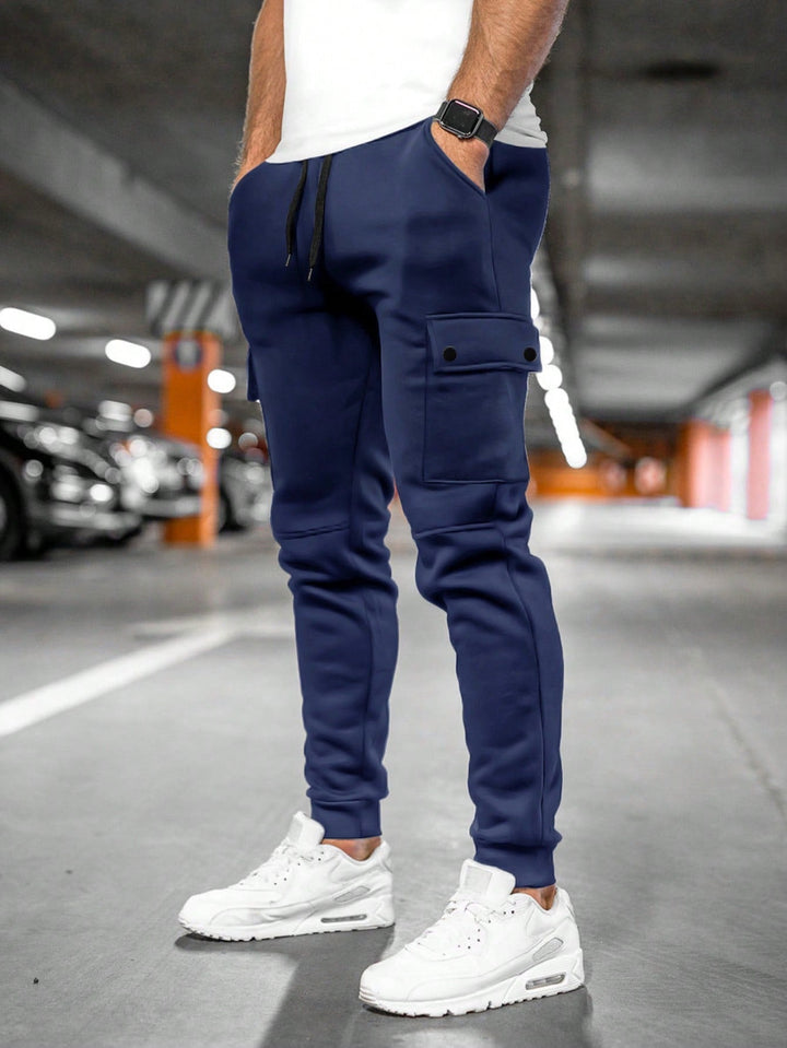 Heren joggingbroek cropped – Moderne fit met praktische details voor comfort in stijl