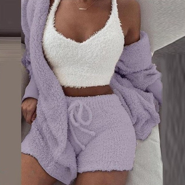Romy - Dames Cozy Set - Warme en Gezellige Kledingset