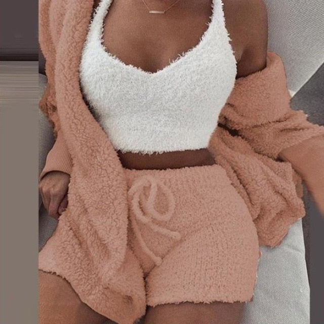 Romy - Dames Cozy Set - Warme en Gezellige Kledingset