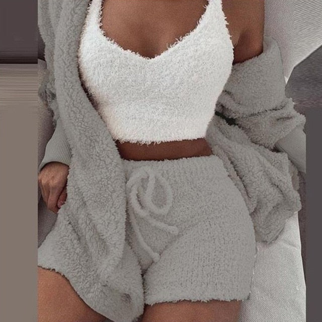 Romy - Dames Cozy Set - Warme en Gezellige Kledingset