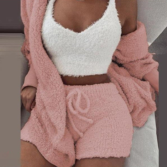 Romy - Dames Cozy Set - Warme en Gezellige Kledingset