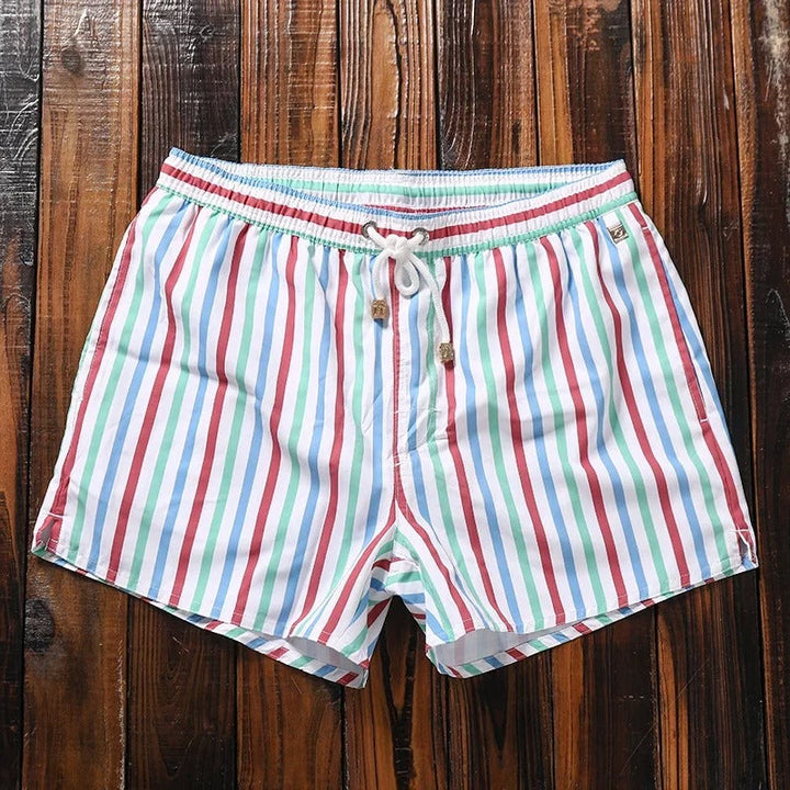 Heren zwemshort gestreept – Trendy design en licht comfort voor strand en zwembad