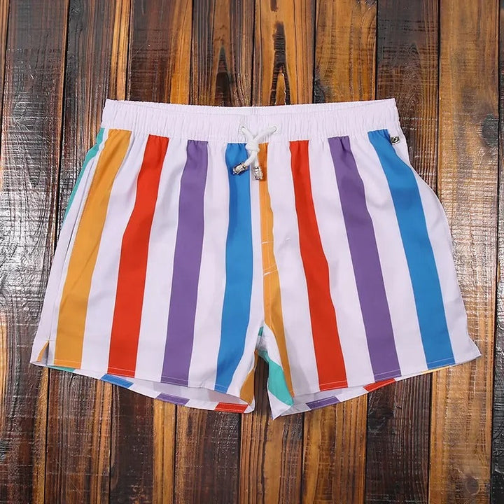 Heren zwemshort gestreept – Trendy design en licht comfort voor strand en zwembad