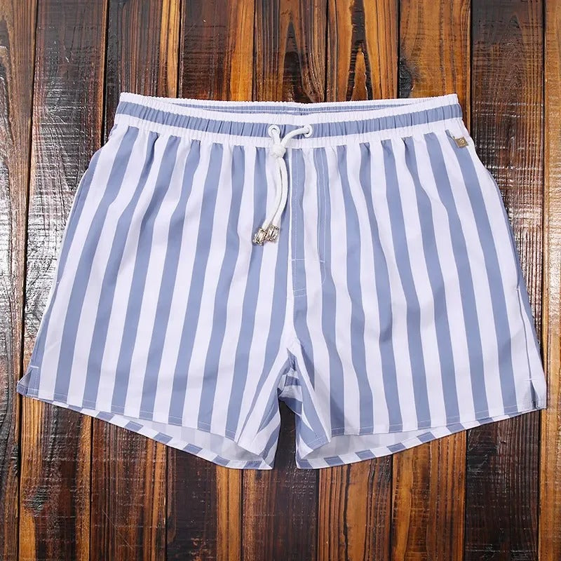 Heren zwemshort gestreept – Trendy design en licht comfort voor strand en zwembad