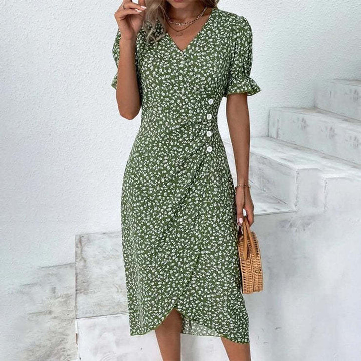 Zomerjurk voor dames met flatterende pasvorm en speelse prints