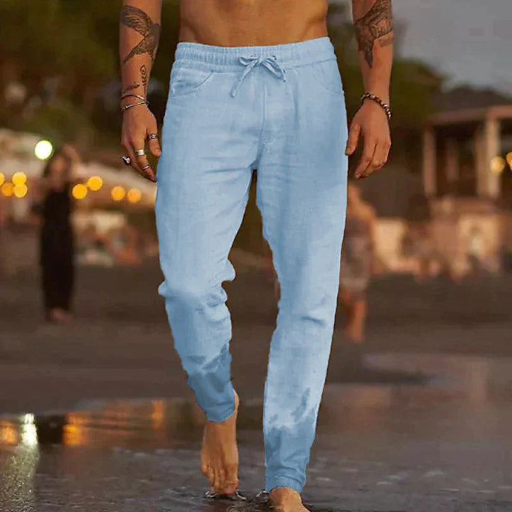 Heren linnen broek – Luchtig, stijlvol en perfect voor warme dagen