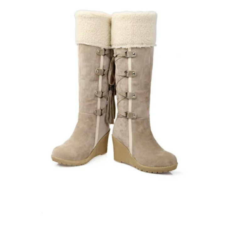 Esme - Winterboots met Sleehak - Stijlvol & Warm