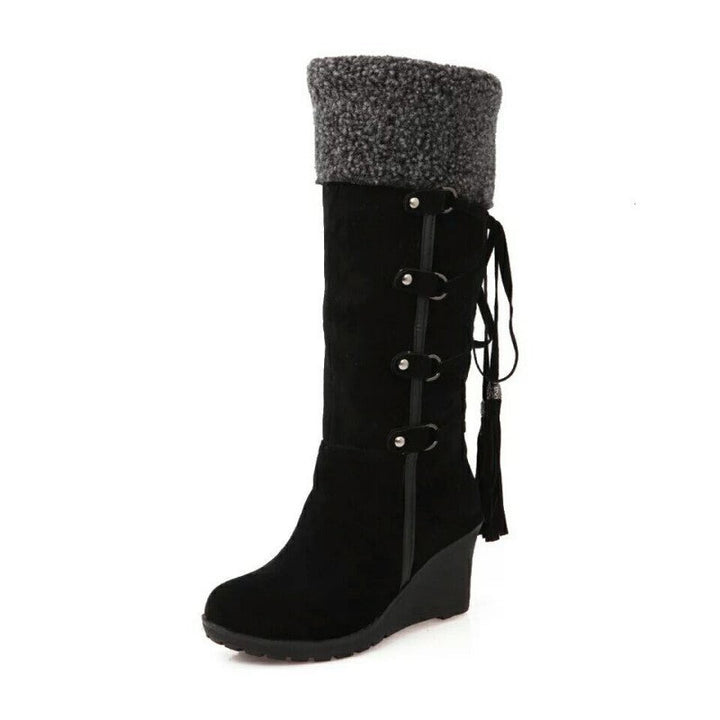 Esme - Winterboots met Sleehak - Stijlvol & Warm