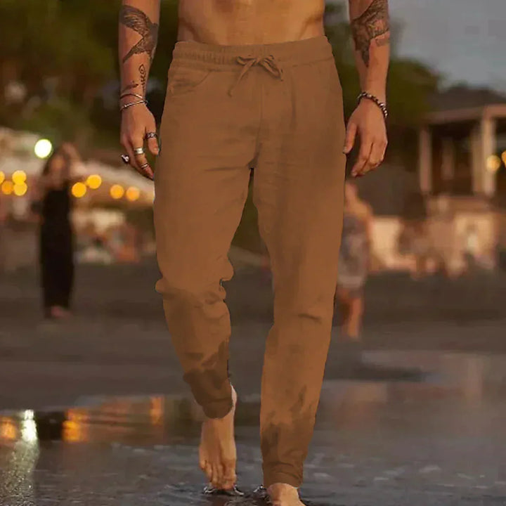 Heren linnen broek – Luchtig, stijlvol en perfect voor warme dagen