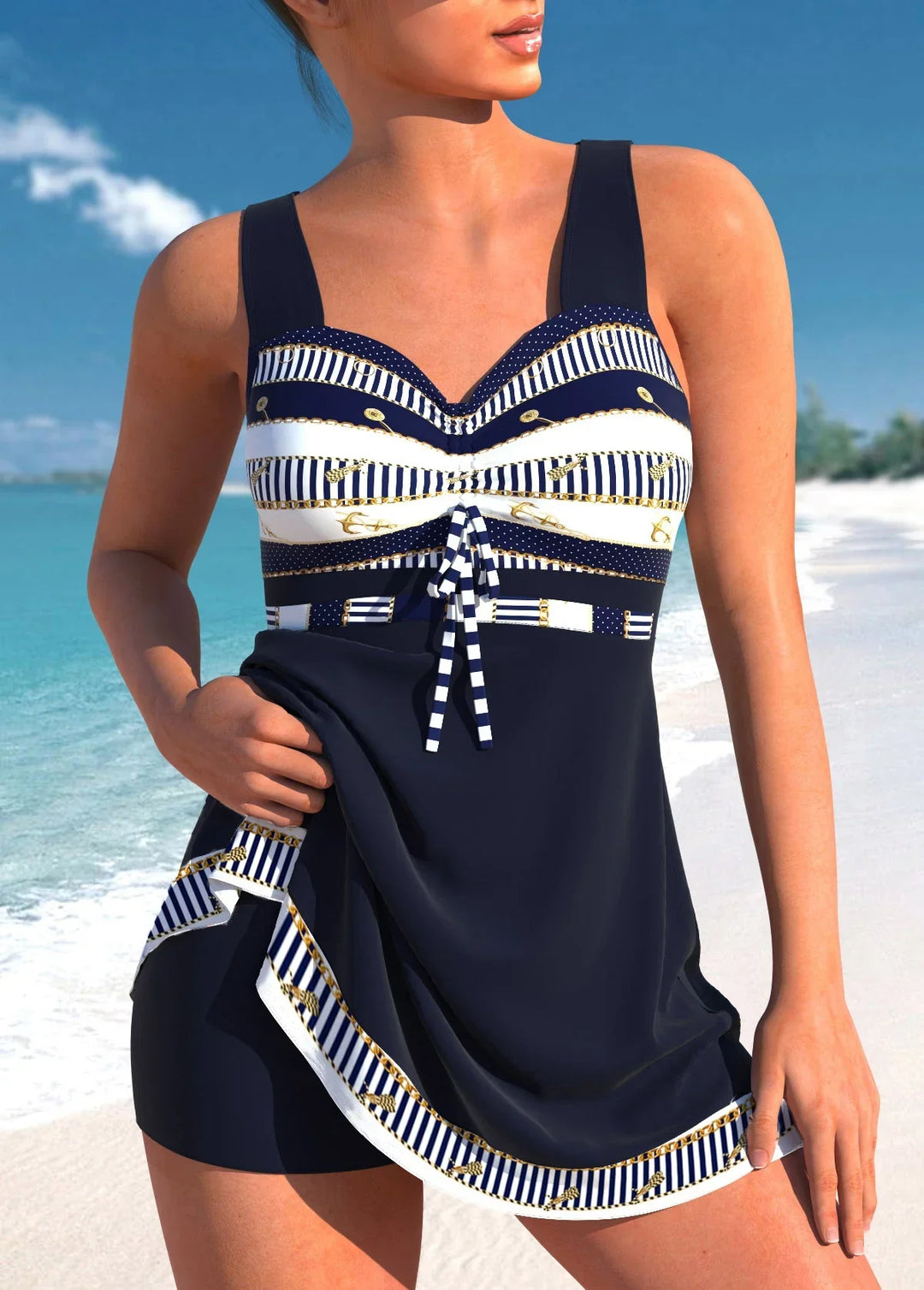 Camilla - Dames Tankini - Chic en Trendy